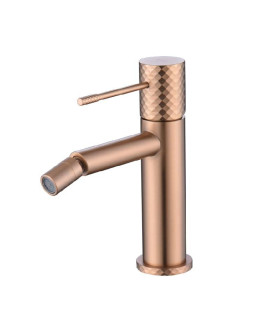 Rubinetto Monocomando per Bidet GENOVA Oro rosa