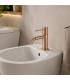 Rubinetto Monocomando per Bidet GENOVA Oro rosa