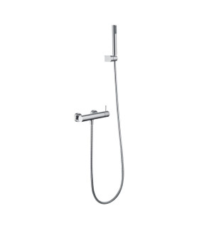 Set Doccia Monocomando con supporto GENOVA Cromo
