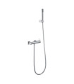 Set Doccia Monocomando con supporto GENOVA Cromo