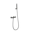 Set Doccia Monocomando con supporto GENOVA Black gun metal