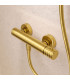 Set Doccia Monocomando con supporto GENOVA Oro
