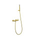 Set Doccia Monocomando con supporto GENOVA Oro
