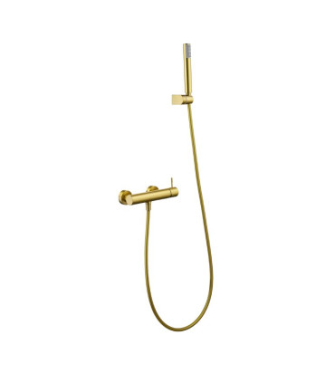 Set Doccia Monocomando con supporto GENOVA Oro