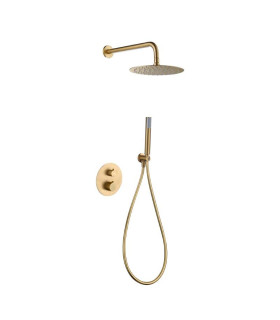 Set Doccia Incassati Termostático GENOVA Oro