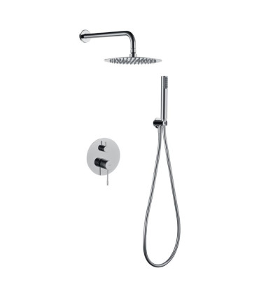 Set Doccia Incassati Monocomando GENOVA Cromo