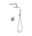 Set Doccia Incassati Monocomando GENOVA Cromo