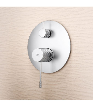 Set Doccia Incassati Monocomando PIAMONTE Cromo