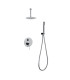 Set Doccia Incassati Monocomando PIAMONTE Cromo