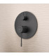 Set Doccia Incassati Monocomando PIAMONTE Black gun metal