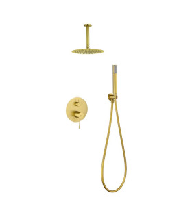Set Doccia Incassati Monocomando PIAMONTE Oro