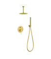Set Doccia Incassati Monocomando PIAMONTE Oro