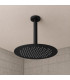Set Doccia Incassati Monocomando PIAMONTE Nero