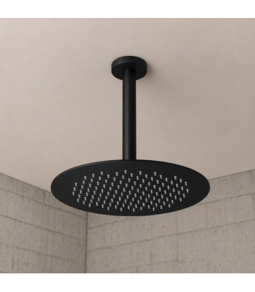 Set Doccia Incassati Monocomando PIAMONTE Nero