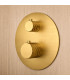 Set Doccia Incassati Termostático PIAMONTE Oro