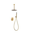 Set Doccia Incassati Termostático PIAMONTE Oro