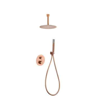Set Doccia Incassati Termostático PIAMONTE Oro rosa