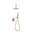 Set Doccia Incassati Termostático PIAMONTE Oro rosa