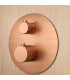 Set Doccia Incassati Termostático PIAMONTE Oro rosa