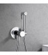 Doccia Igienica per Bidet con rubinetto incassato GENOVA Cromo