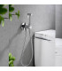 Doccia Igienica per Bidet con rubinetto incassato GENOVA Cromo