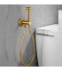 Doccia Igienica per Bidet con rubinetto incassato GENOVA Oro