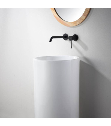 Rubinetto per Lavabo Incassati GENOVA Nero