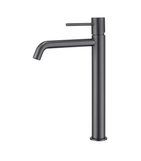 Miscelatore per lavabo a canna alta MONZA Black gun metal