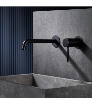 Rubinetto per Lavabo Incassati MONZA Nero