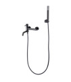Set Monocomando per Vasca e Doccia MONZA Black gun metal