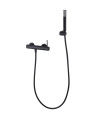 Set Doccia Monocomando con supporto MONZA Nero