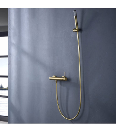 Set Doccia Monocomando con supporto MONZA Oro