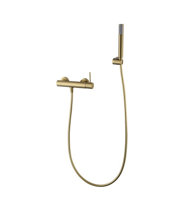 Set Doccia Monocomando con supporto GENOVA Oro