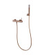 Set Doccia Monocomando con supporto MONZA Oro rosa