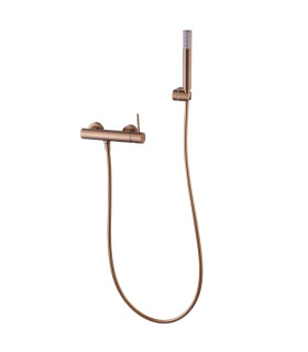 Set Doccia Monocomando con supporto MONZA Oro rosa