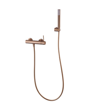 Set Doccia Monocomando con supporto MONZA Oro rosa