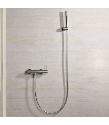 Set Doccia Monocomando con supporto MONZA Nichel