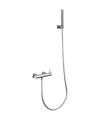Set Doccia Monocomando con supporto MONZA Nichel