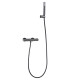 Set Doccia Termostatico con supporto MONZA Black gun metal