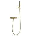 Set Doccia Termostatico con supporto MONZA Oro