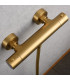 Set Doccia Termostatico con supporto MONZA Oro
