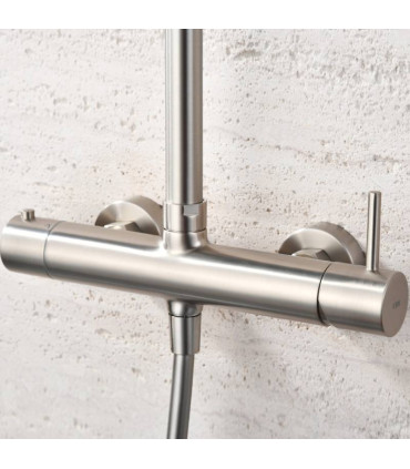Set Doccia Monocomando MONZA Nichel