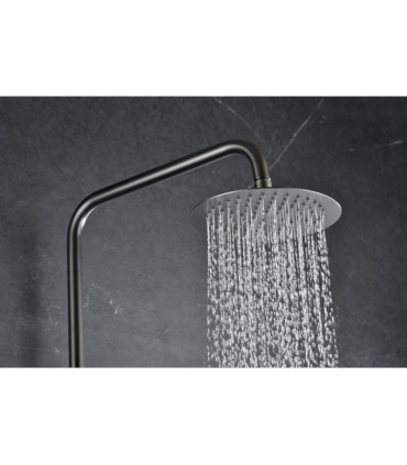 Set Doccia Termostatico MONZA Black gun metal