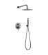 Set Doccia Incassati Monocomando MONZA Black gun metal