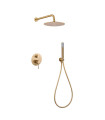 Set Doccia Incassati Monocomando MONZA Oro