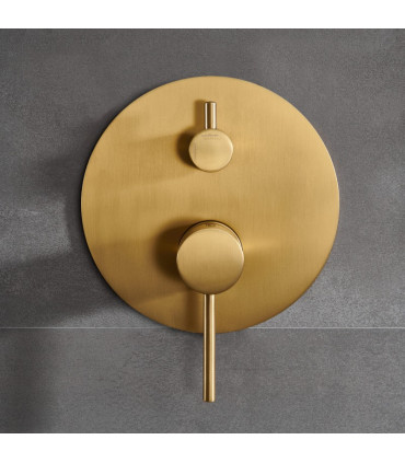 Set Doccia Incassati Monocomando MONZA Oro
