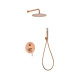 Set Doccia Incassati Monocomando MONZA Oro rosa