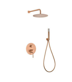 Set Doccia Incassati Monocomando MONZA Oro rosa