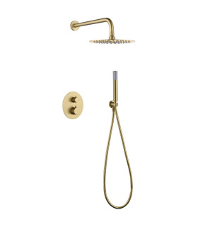 Set Doccia Incassati Termostático MONZA Oro