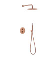 Set Doccia Incassati Termostático MONZA Oro rosa